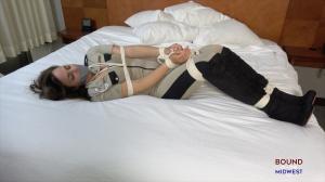 www.boundinthemidwest.com - Bound Town PD Officer Karly Salinas Apartment Bondage thumbnail